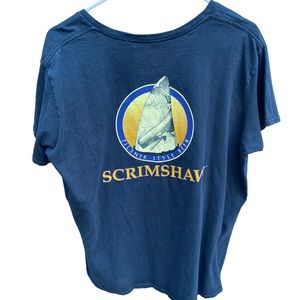 Nice V-Neck Scrimshaw Pilsner Beer Fort Bragg CA Black Women’s XXL T-Shirt